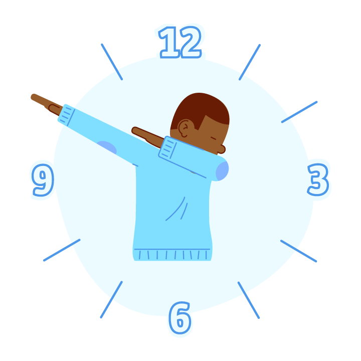 Dab O'Clock messages sticker-9