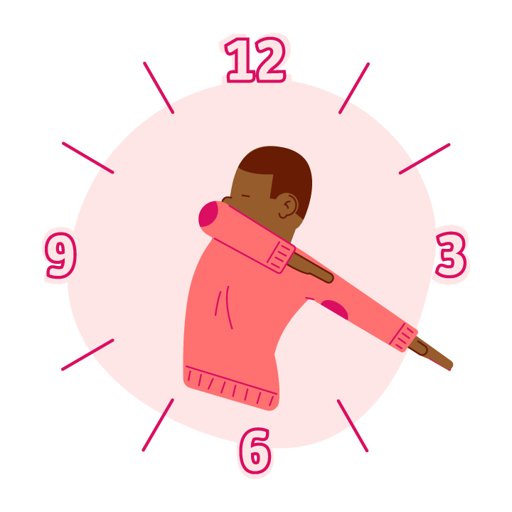 Dab O'Clock messages sticker-3