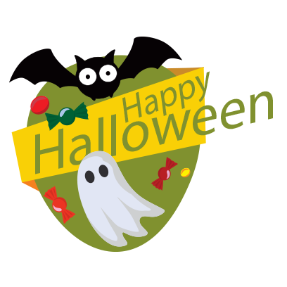 Sticker Halloween banner messages sticker-11