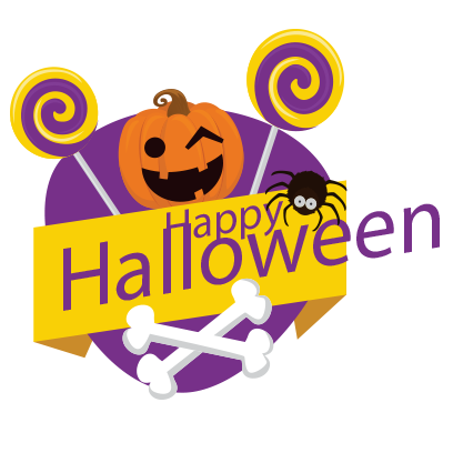 Sticker Halloween banner messages sticker-8