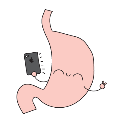 Grumpee The Hangry Stomach Stickers messages sticker-11