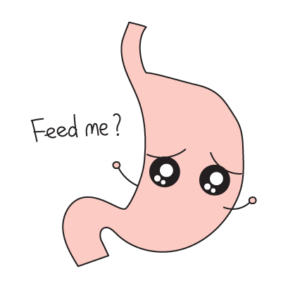 Grumpee The Hangry Stomach Stickers messages sticker-4