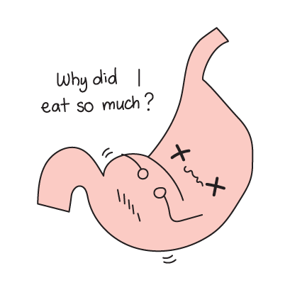 Grumpee The Hangry Stomach Stickers messages sticker-5