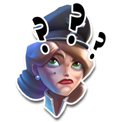 Warhands・Royale PvP clash deck messages sticker-8