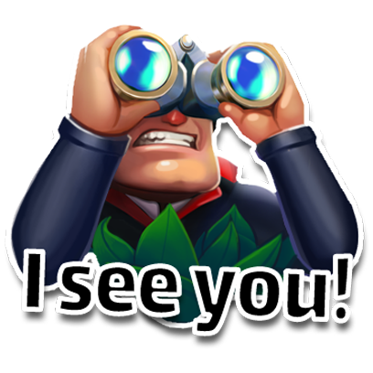 Warhands・Royale PvP clash deck messages sticker-3