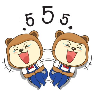 N’Song & N’See, Happy Bears messages sticker-8