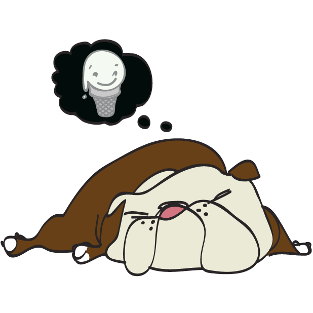 Austen the Bulldog messages sticker-7
