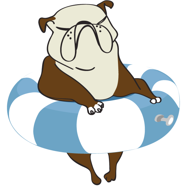 Austen the Bulldog messages sticker-5