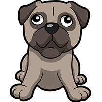 PugMoji - Pug Emoji & Sticker messages sticker-7