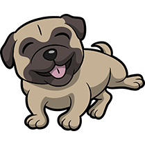 PugMoji - Pug Emoji & Sticker messages sticker-8