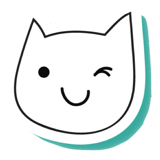 White Cats - funny stickers messages sticker-2