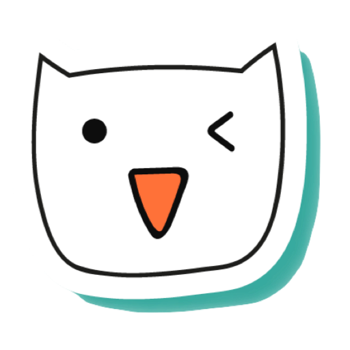 White Cats - funny stickers messages sticker-1