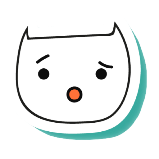 White Cats - funny stickers messages sticker-0