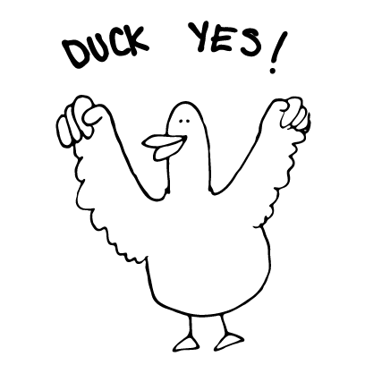 AutoCorrect Ducks! Stickers messages sticker-3