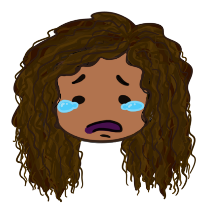 CurlyGirlMoji messages sticker-8