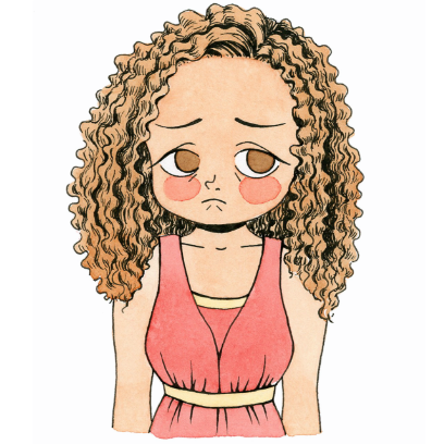 CurlyGirlMoji messages sticker-4