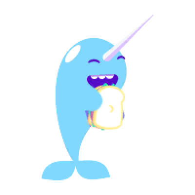 Narwhal Life messages sticker-8