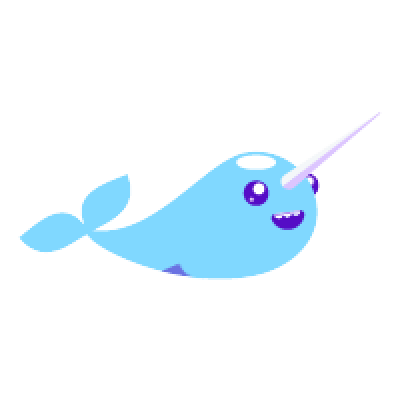 Narwhal Life messages sticker-0
