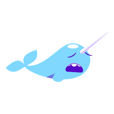 Narwhal Life messages sticker-7