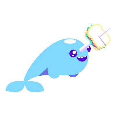 Narwhal Life messages sticker-3