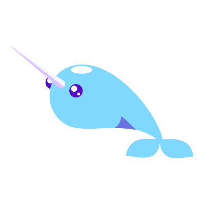Narwhal Life messages sticker-1