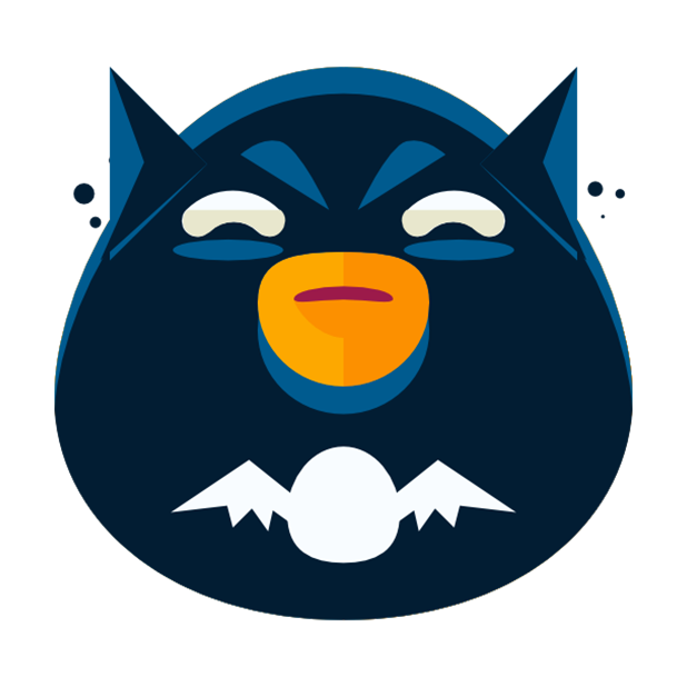 Flat Emoji Stickers Pack messages sticker-7