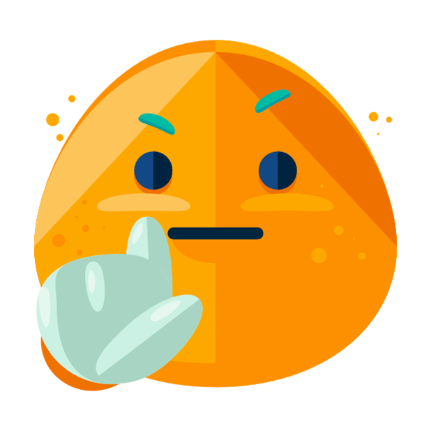 Flat Emoji Stickers Pack messages sticker-6