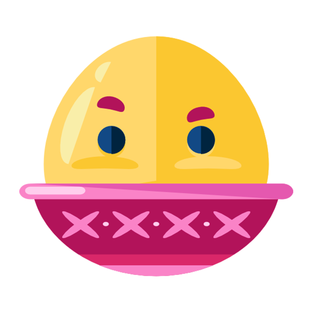 Flat Emoji Stickers Pack messages sticker-10