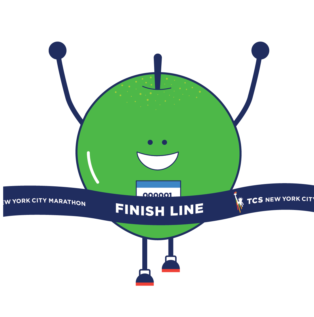 TCS NYC Marathon Sticker Pack messages sticker-4