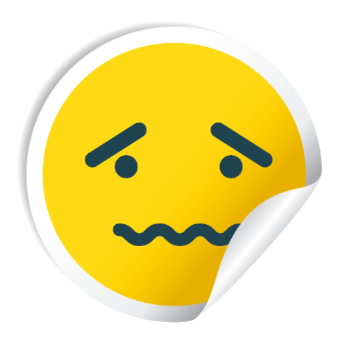 Cute Smile Stickers messages sticker-10