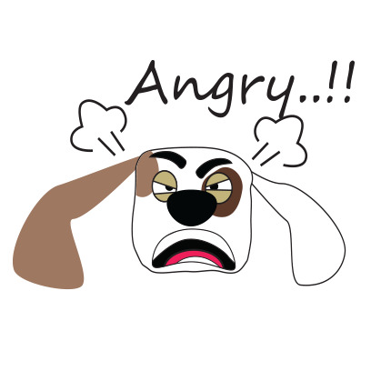 Puppy face emojis messages sticker-6
