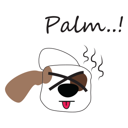 Puppy face emojis messages sticker-7