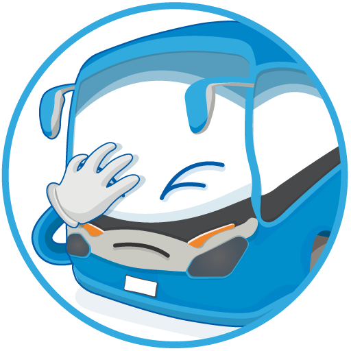 INFOBUS: Bus, train, flight messages sticker-3
