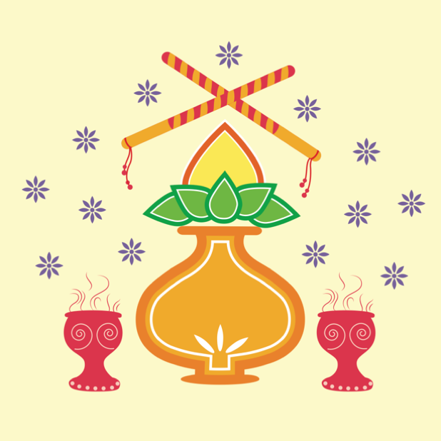 Durga Sharodiya messages sticker-3