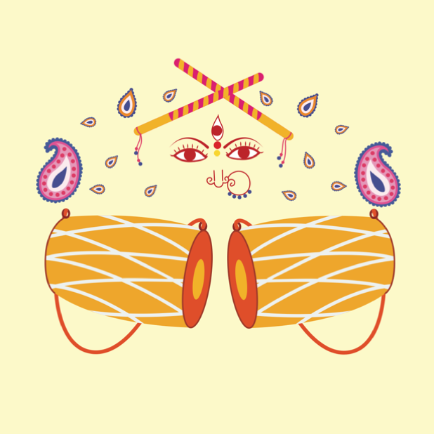 Durga Sharodiya messages sticker-11