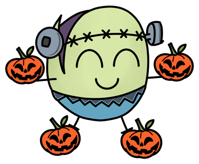 Paquitos Stickers: Halloween messages sticker-10