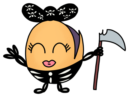 Paquitos Stickers: Halloween messages sticker-8