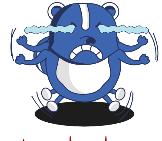 Charly the Blue Squirrel messages sticker-8