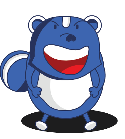 Charly the Blue Squirrel messages sticker-6