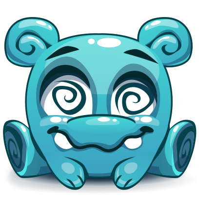 Herbie The Blue Alien messages sticker-6
