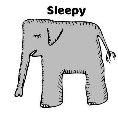 Happy Elephant Stickers messages sticker-8