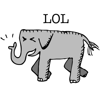 Happy Elephant Stickers messages sticker-6