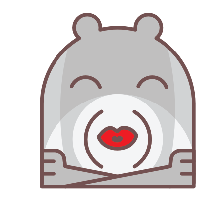 Trendy Teddy Bear Stickers messages sticker-5