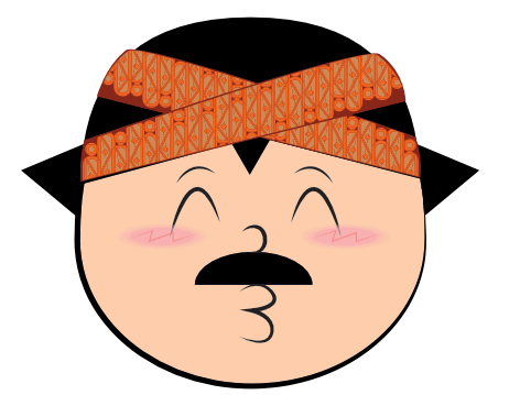 Funny Man Cartoon Face messages sticker-8
