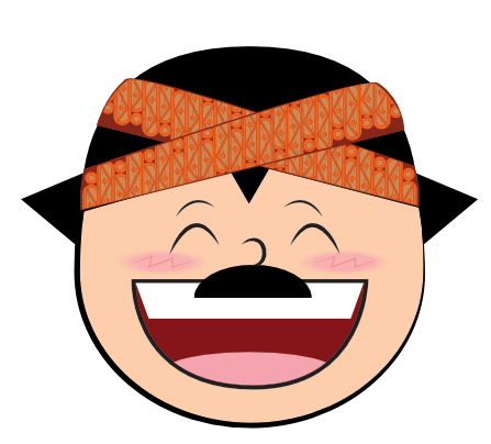 Funny Man Cartoon Face messages sticker-3