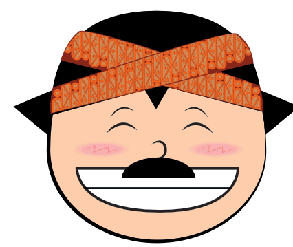 Funny Man Cartoon Face messages sticker-5
