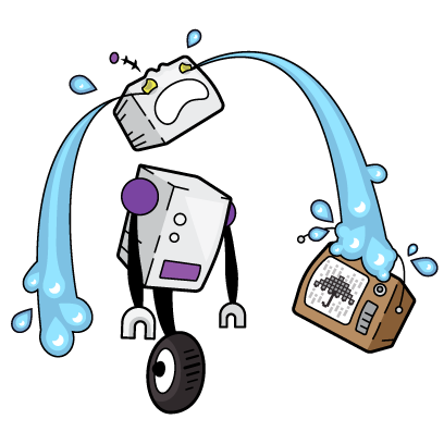 Robob and Telly messages sticker-5