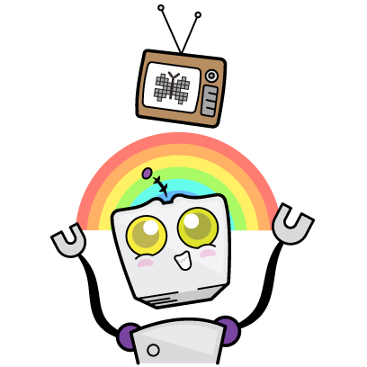 Robob and Telly messages sticker-0