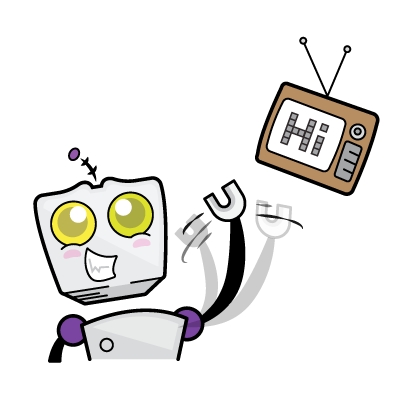 Robob and Telly messages sticker-1