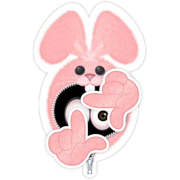 Pink Bun•e messages sticker-8